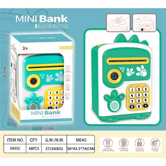 Іграшка скарбничка-сейф 