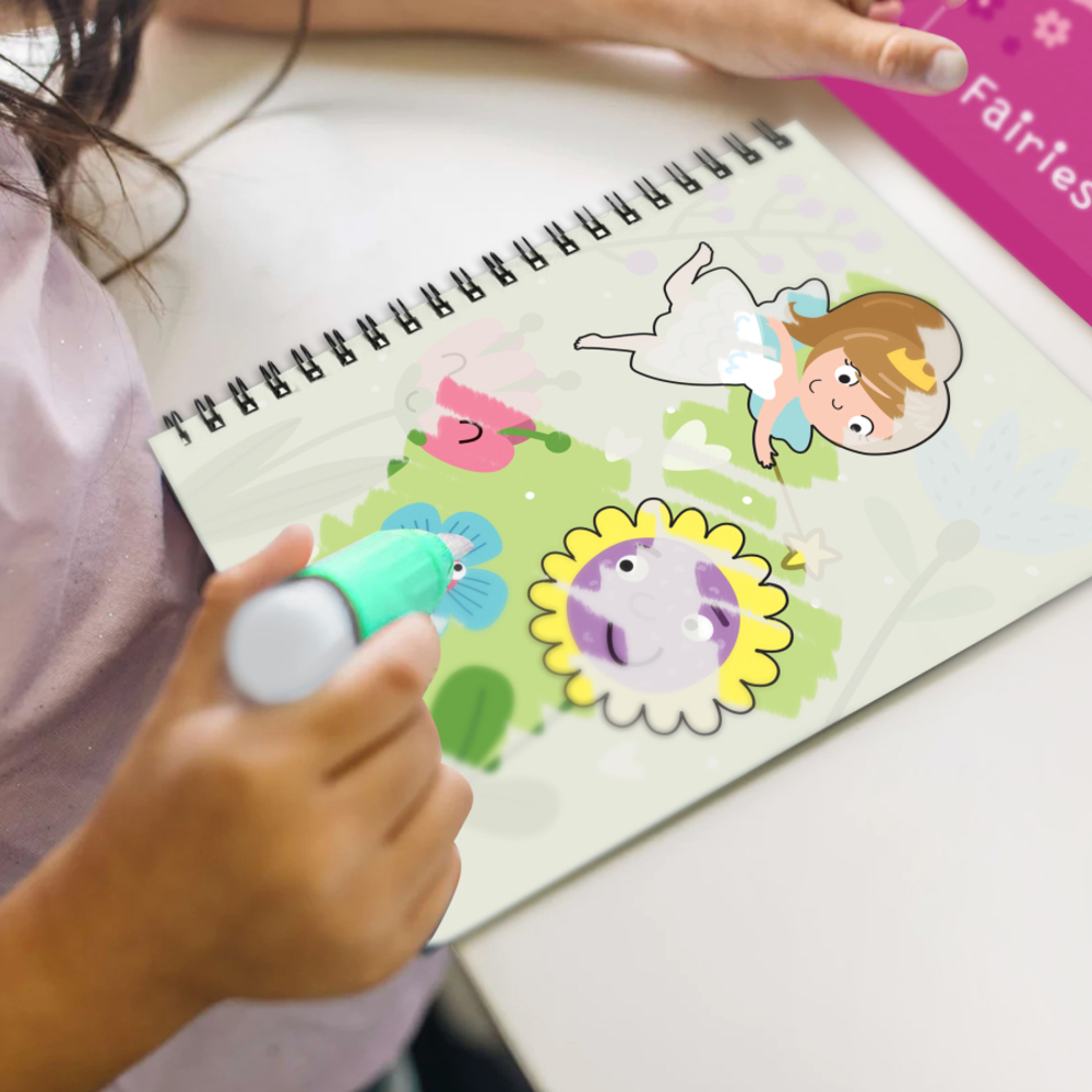 Фото, Відеоогляди набір водних розмальовок dodo феї