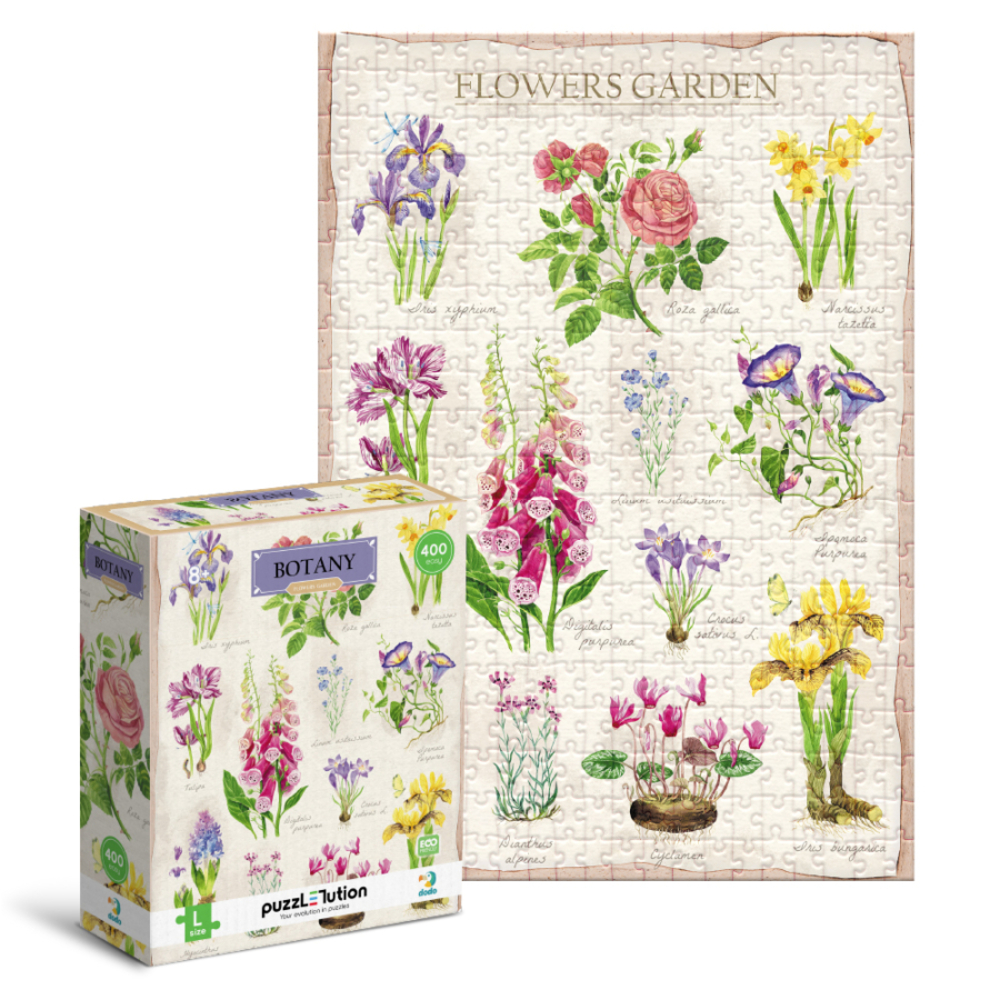 Фото, Видеообзоры пазл dodo ботаніка квітковий сад