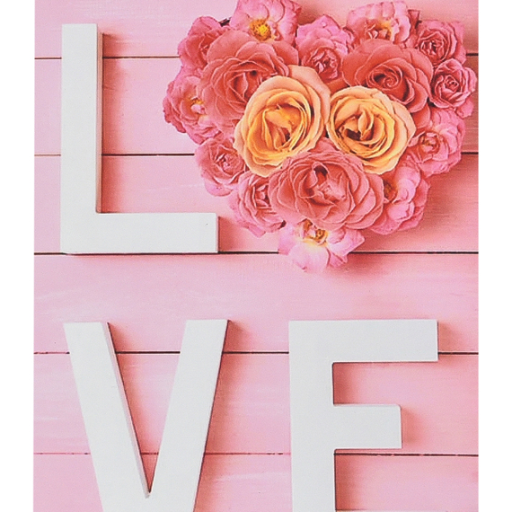 Відгуки  алмазна мозаїка strateg преміум любов у кожному слові розміром 40х50 см (sk88286)