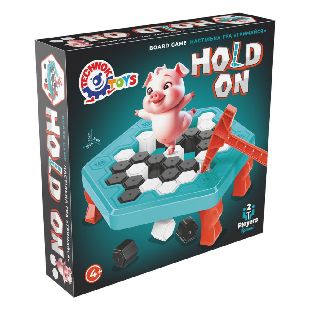 Фото, Відеоогляди настільна гра "тримайся малюк технок", арт.1324