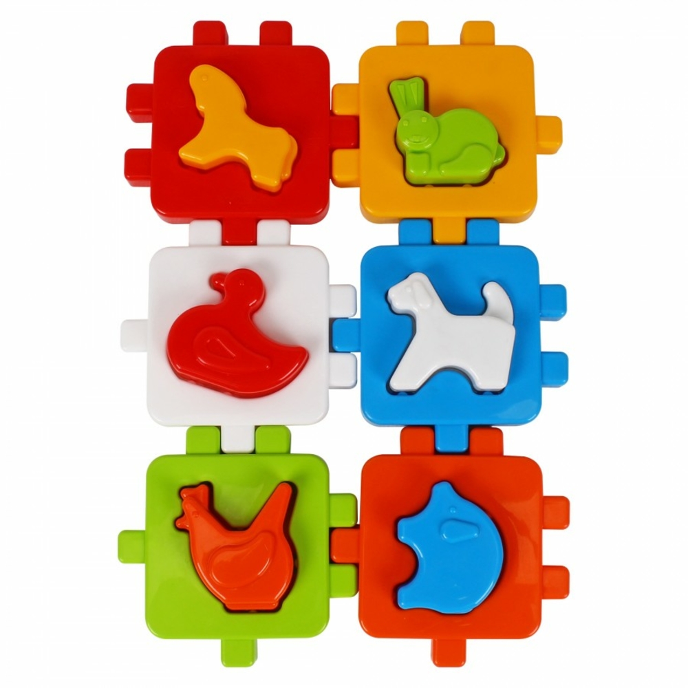 Фото, Видеообзоры іграшка куб "розумний малюк свійські тварини технок", арт.1943