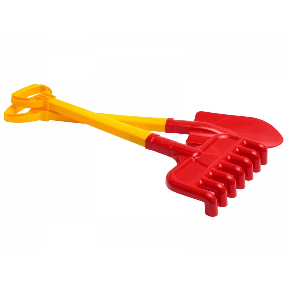 Фото, Видеообзоры іграшка набір "лопата + граблі технок", арт.2391