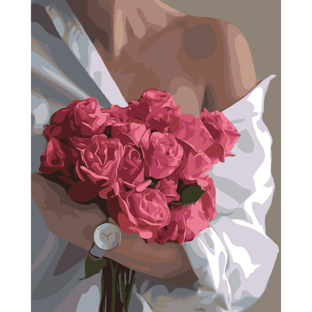 Фото, Відеоогляди картина за номерами strateg преміум найкращий ранок з лаком розміром 40х50 см sy6514