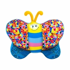 Антистресова іграшка Метелик джинсовий