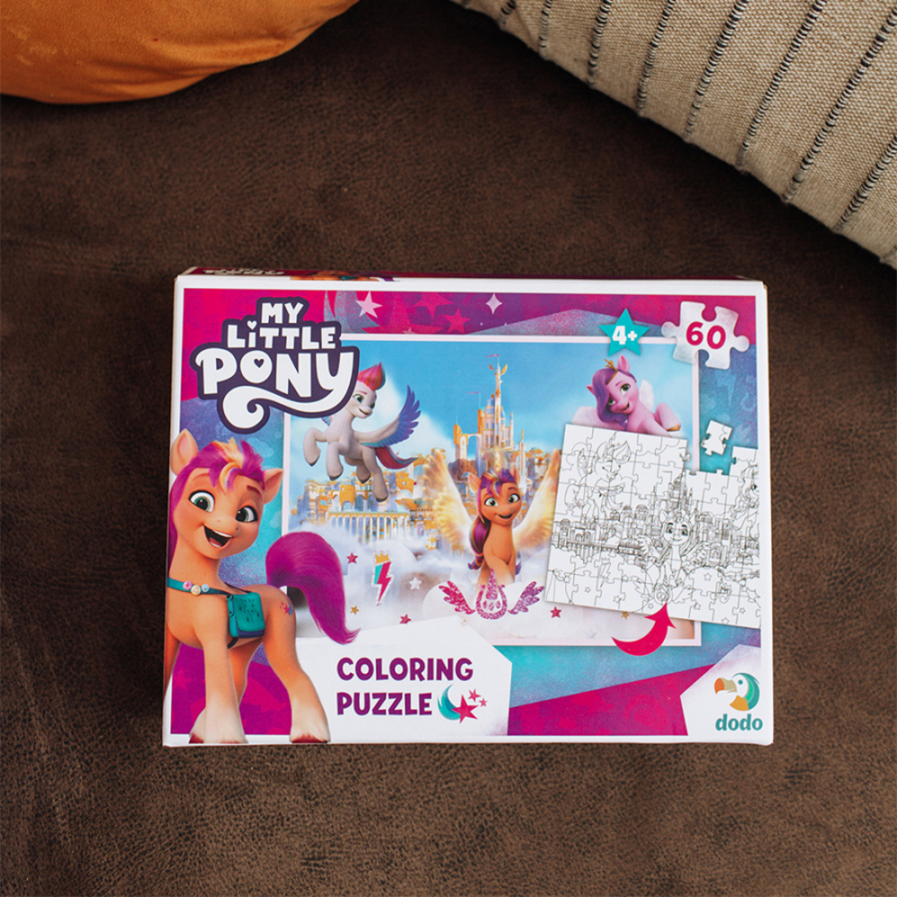 Фото, Відеоогляди пазл 2в1 my little pony пригоди у палаці