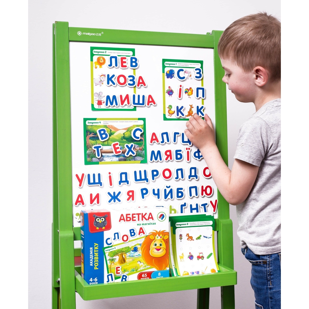 Фото, Відеоогляди абетка на магнітах vt5411-03