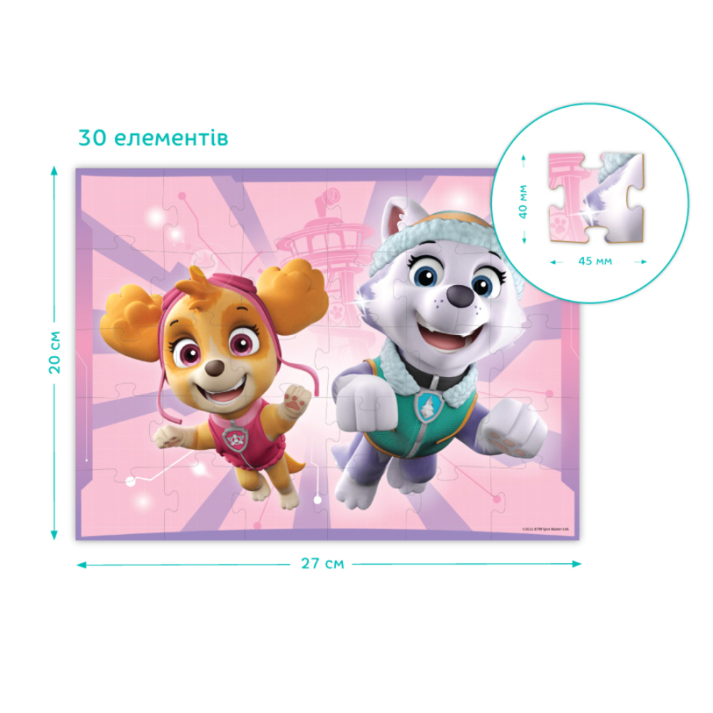 Фото, Відеоогляди пазл dodo paw patrol скай та еверест