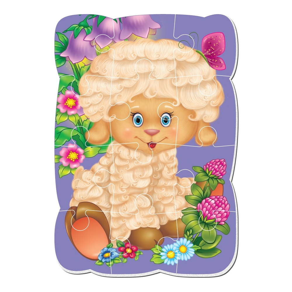 Фото, Видеообзоры магнітні пазли а5 «овечка» vt3301-02