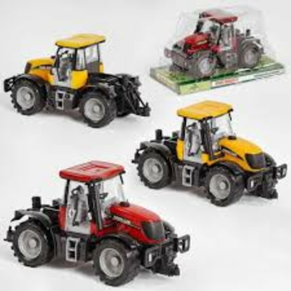 Трактор 1066А (72/2) 2 кольори, інерція, відч двері, регулюв коліс, рухл деталі, в слюді
