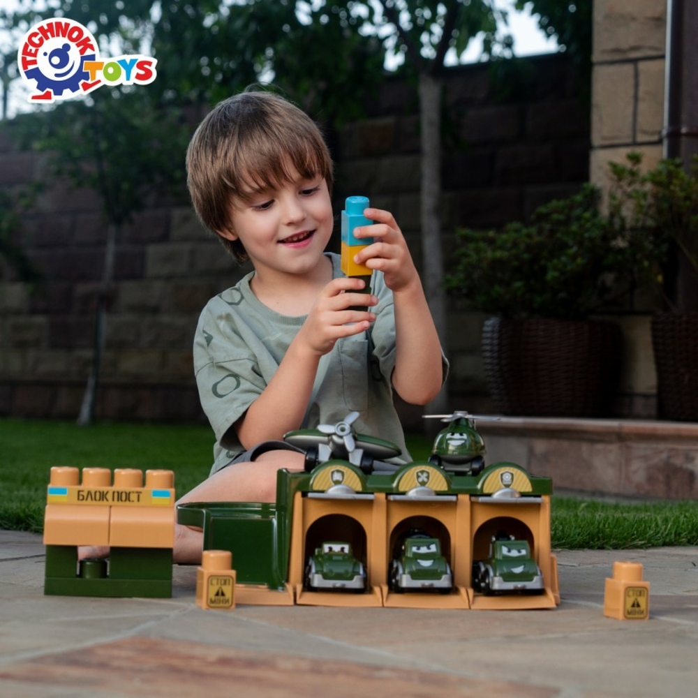 Фото, Видеообзоры іграшка "військовий транспорт технок", арт.9277