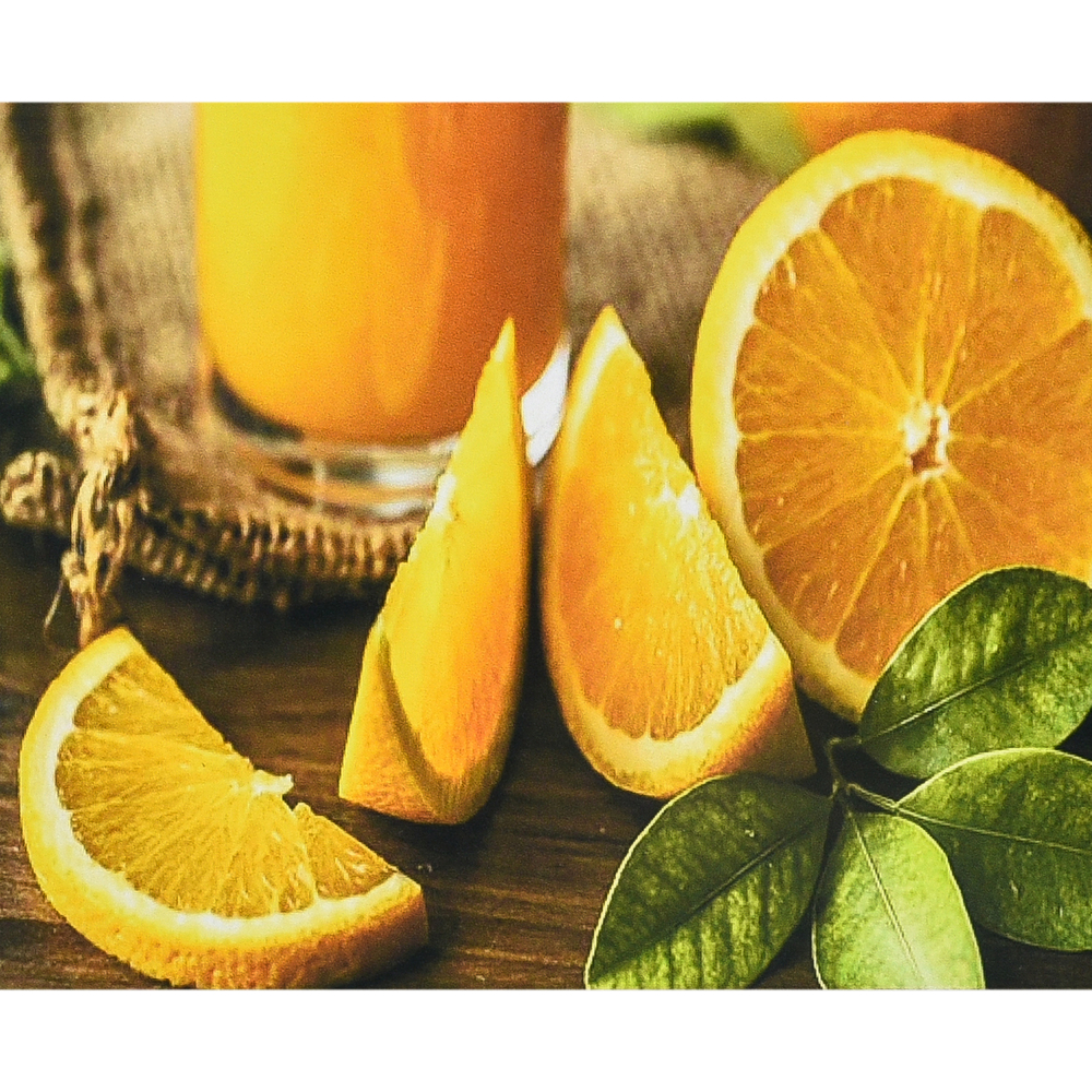 Фото, Видеообзоры алмазна мозаїка strateg преміум соковитий апельсин розміром 30х40 см (heg88153)