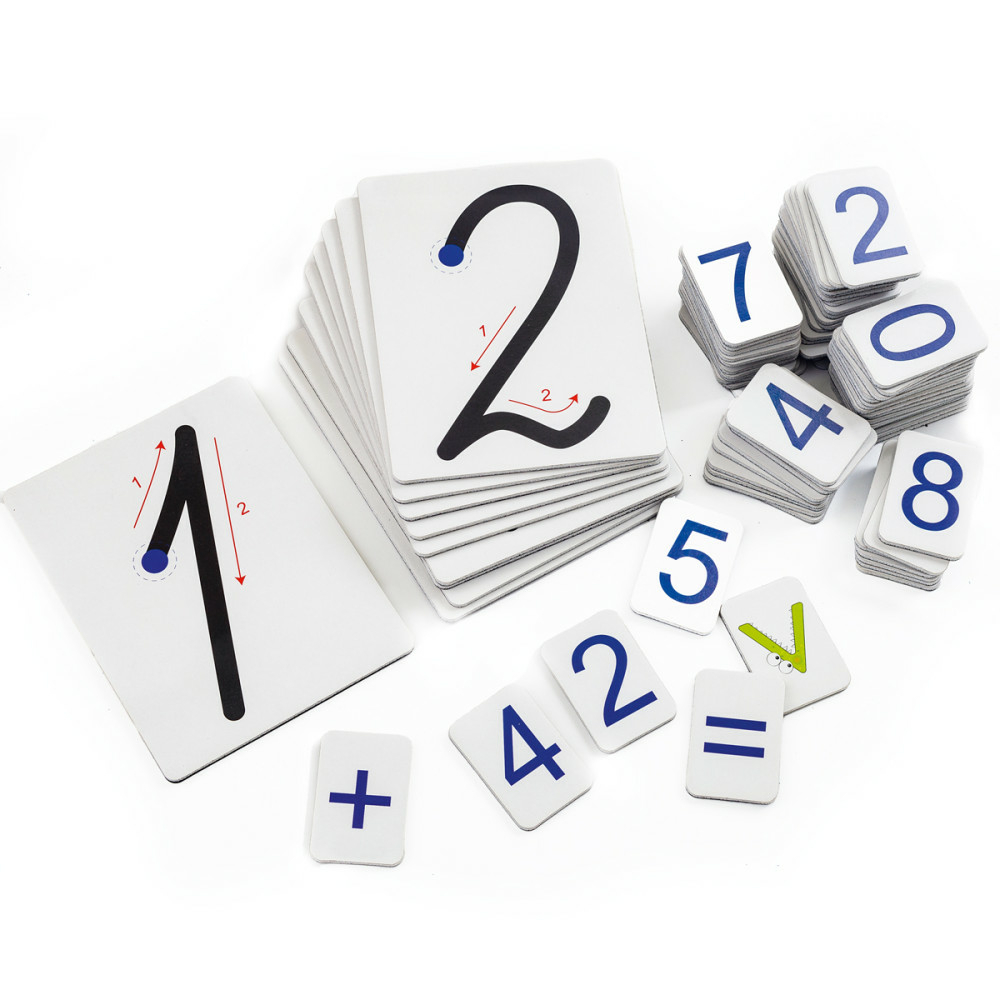 Фото, Видеообзоры демонстраційний набір цифр та математичних знаків без боксу vt5555-07