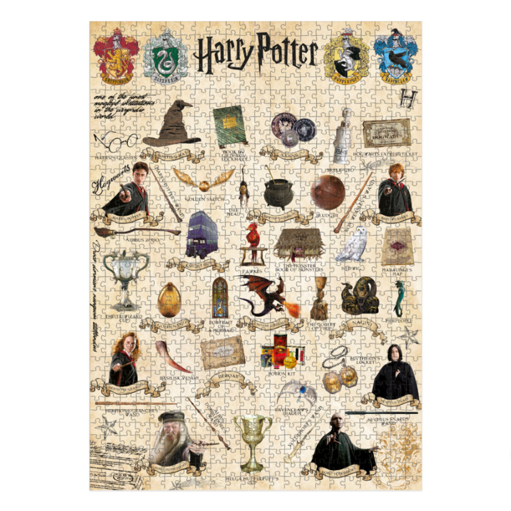 Фото, Видеообзоры пазл dodo harry potter посібник для чарівників