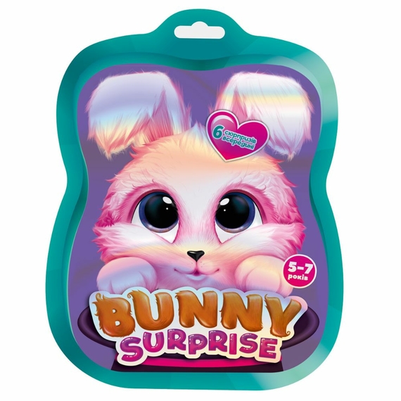 Набір для творчості Vladi Toys із сюрпризами "Bunny surprise. Фіолетовий" VT8080-13