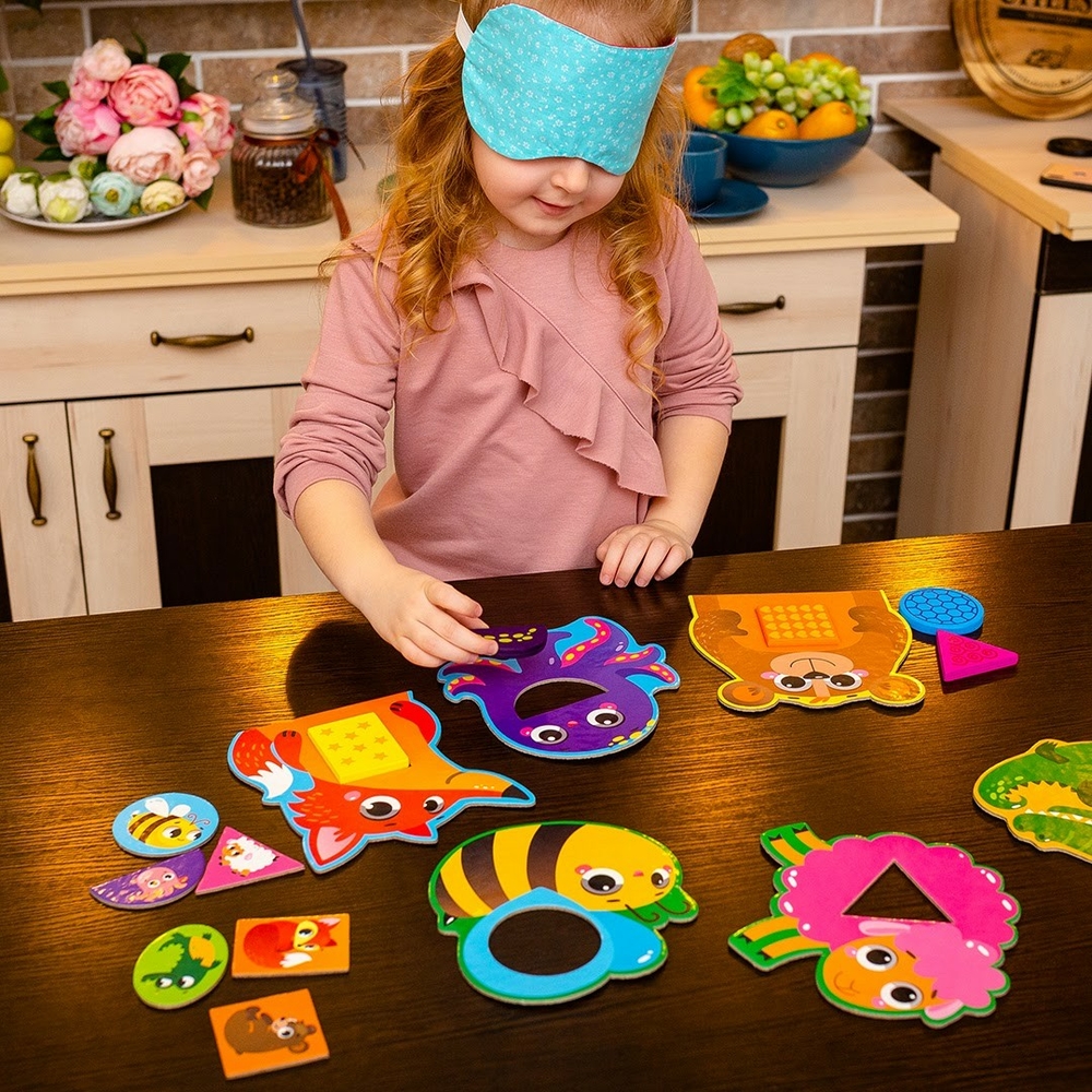 Фото, Відеоогляди гра-сортер «звірята» zb2002-05