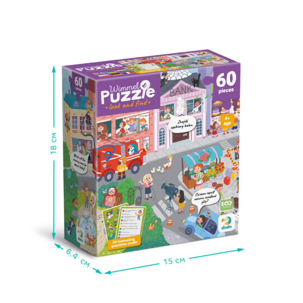 Фото, Відеоогляди віммельпазл dodo містечко професій