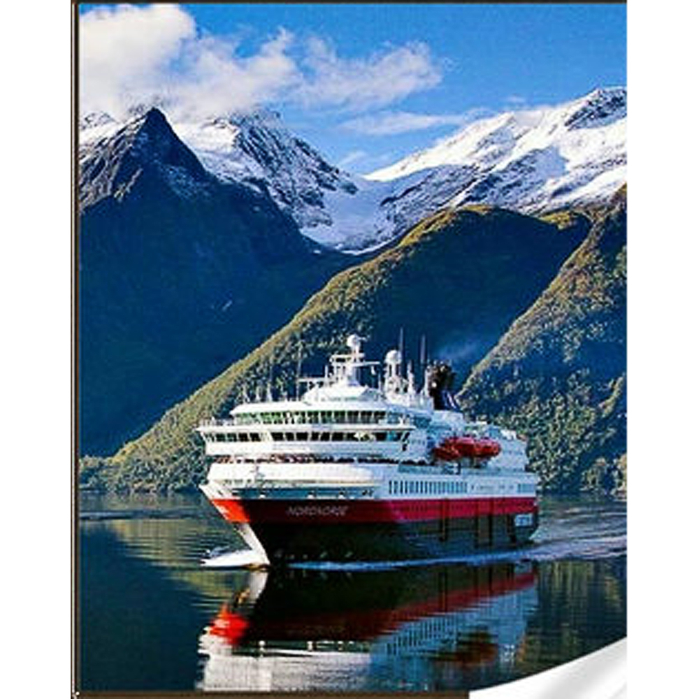 Фото, Відеоогляди алмазна мозаїка strateg преміум круїзний лайнер розміром 30х40 см (heg86877)