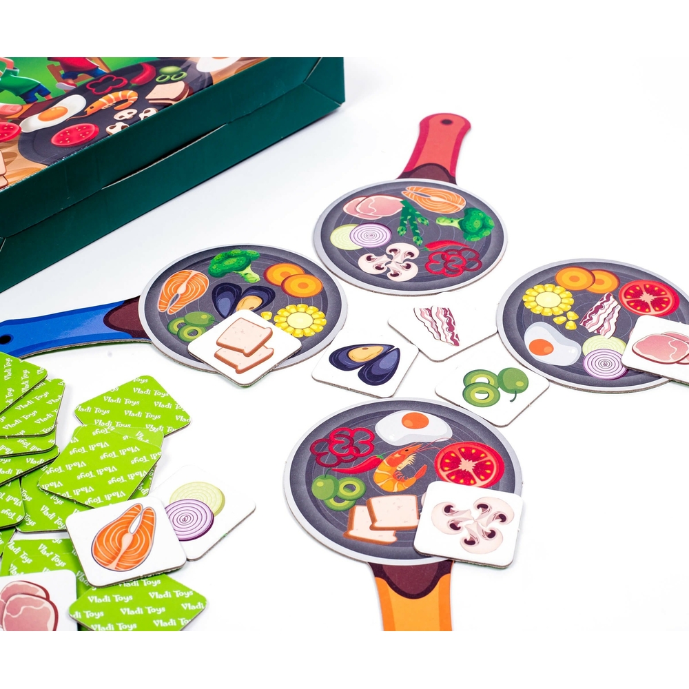 Фото, Відеоогляди гра на швидкість «сковорідки» vt2309-01