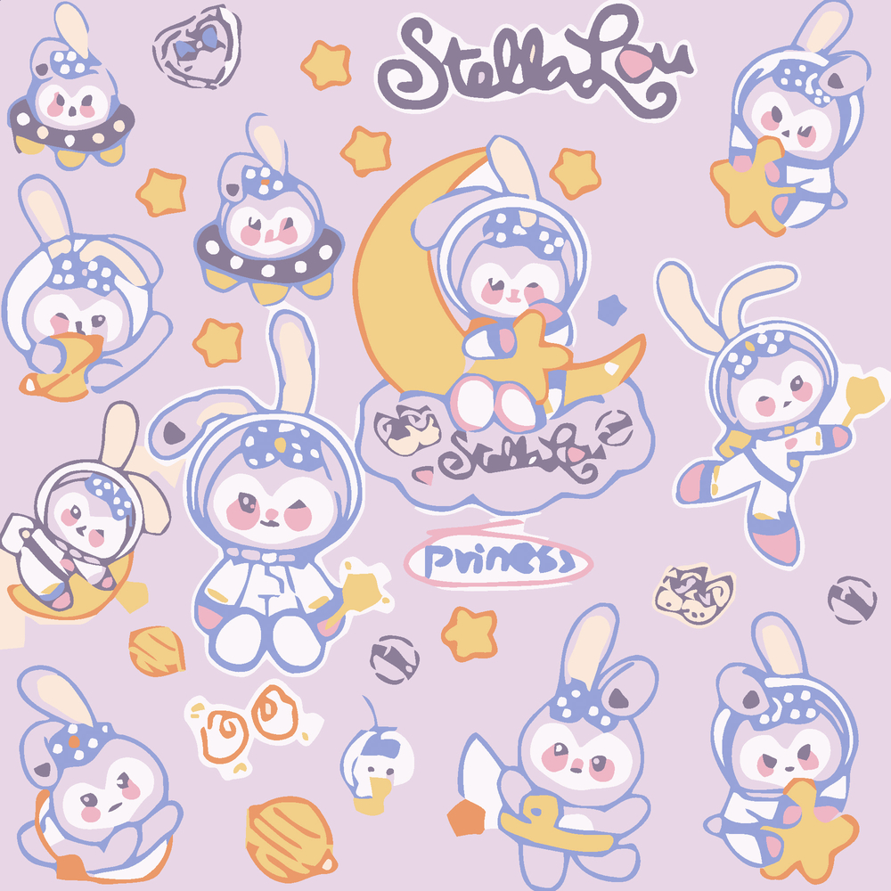 Фото, Видеообзоры картина за номерами strateg зіркові зайченята розміром 20х20 см (hh7113)