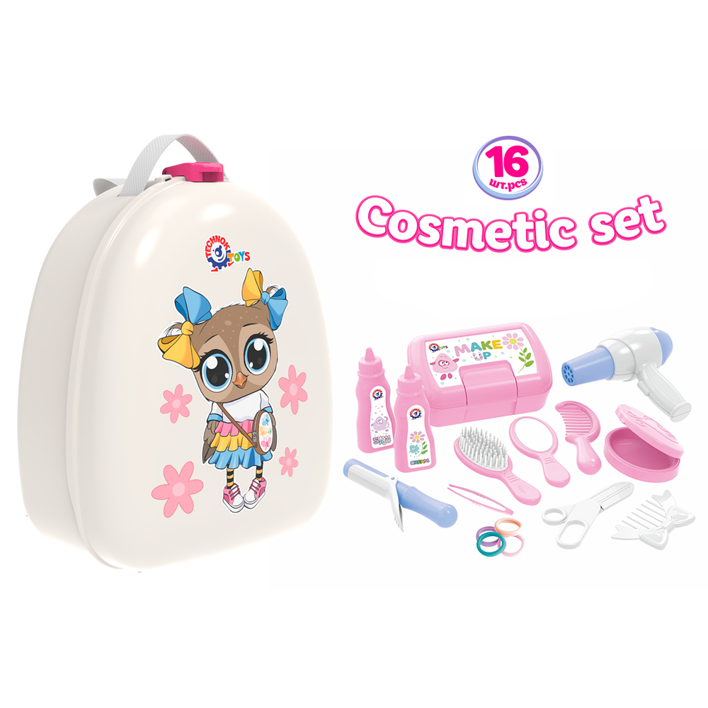 Фото, Видеообзоры іграшка «косметичний набір у рюкзаку технок», арт. 8645