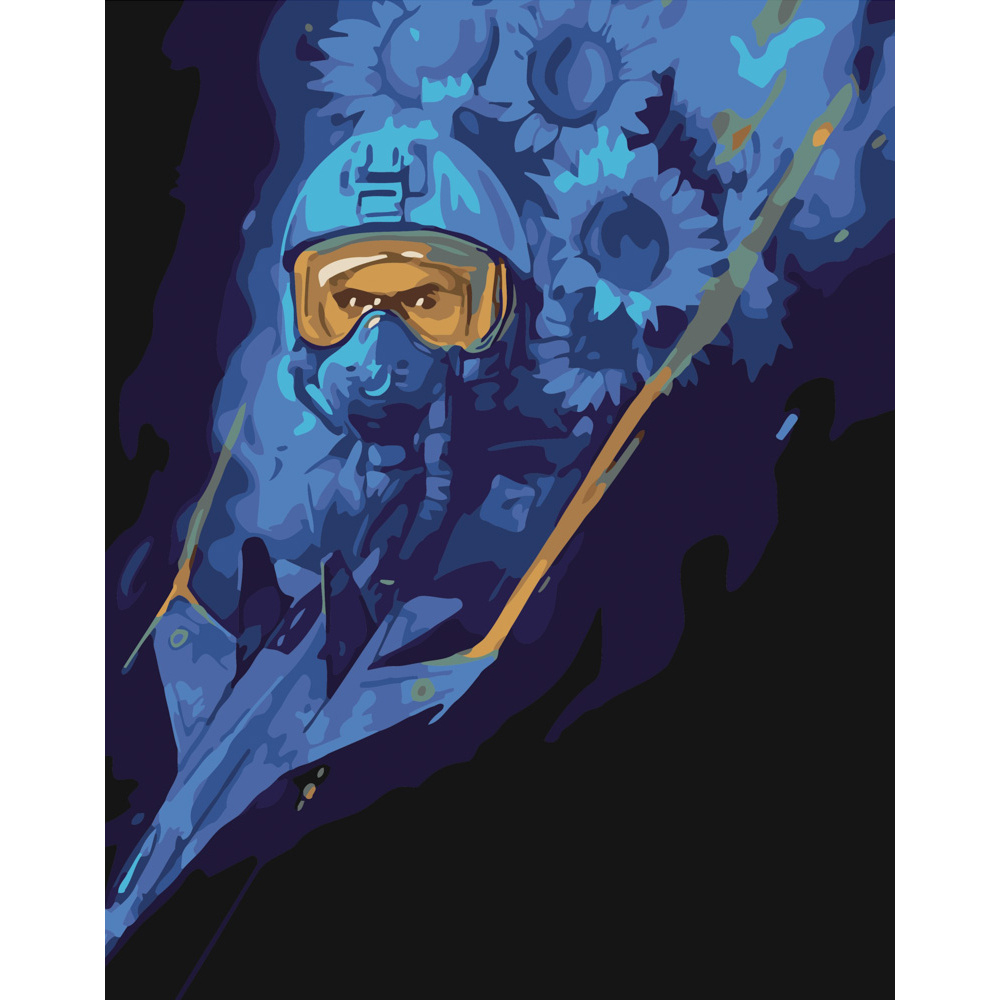 Фото, Відеоогляди картина за номерами strateg преміум люті українські привиди розміром 40х50 см (dy273)