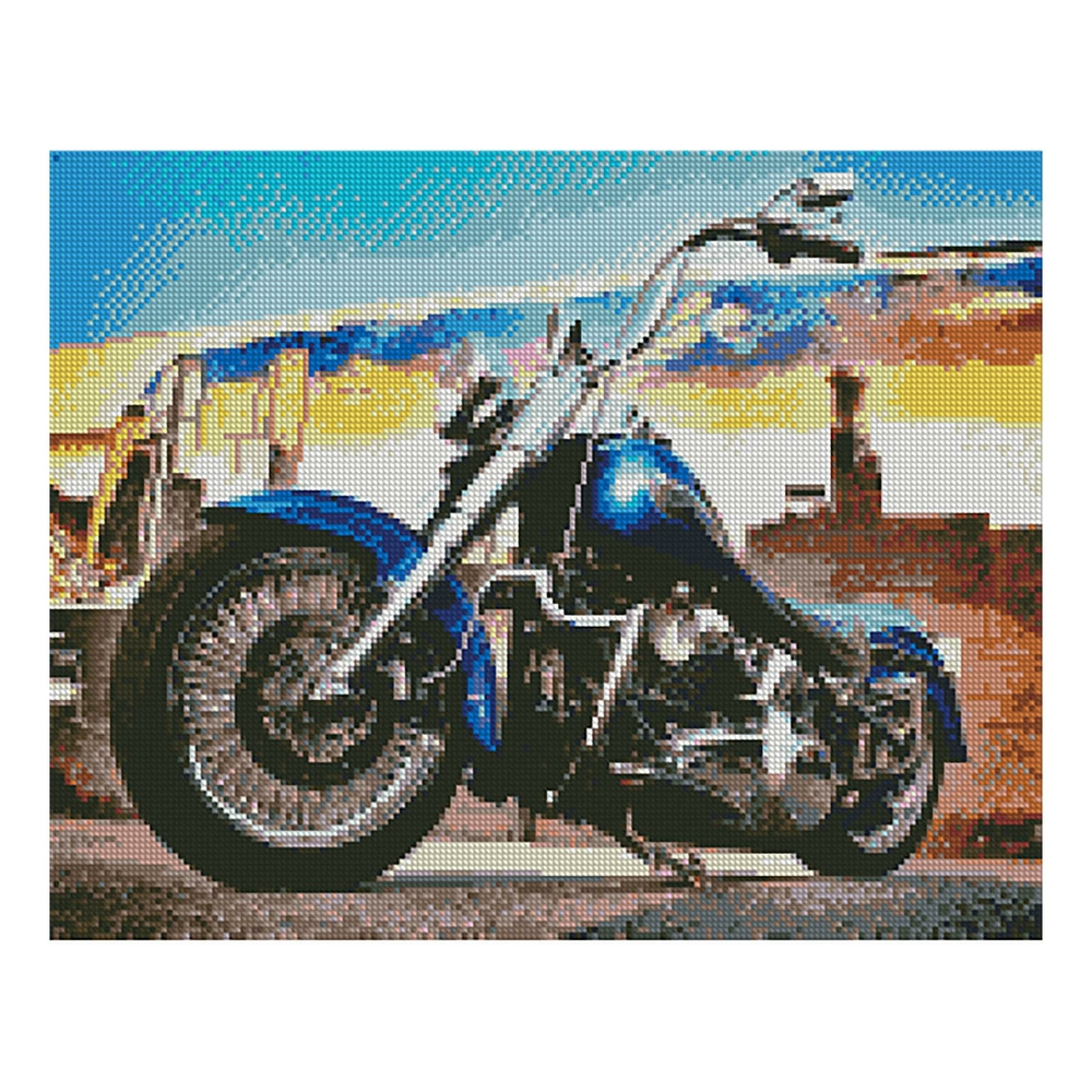 Фото, Видеообзоры алмазна мозаїка strateg преміум крутий-байк 40х50 см fa40611