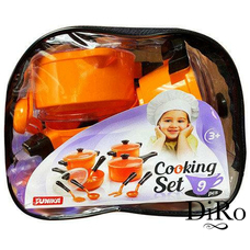 Іграшковий Дитячий Набір посуду Cooking Set 9 елементів 1474