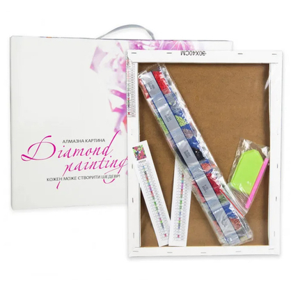 Фото, Відеоогляди алмазна мозаїка strateg преміум постер з метеликами розміром 30х40 см (heg86902)