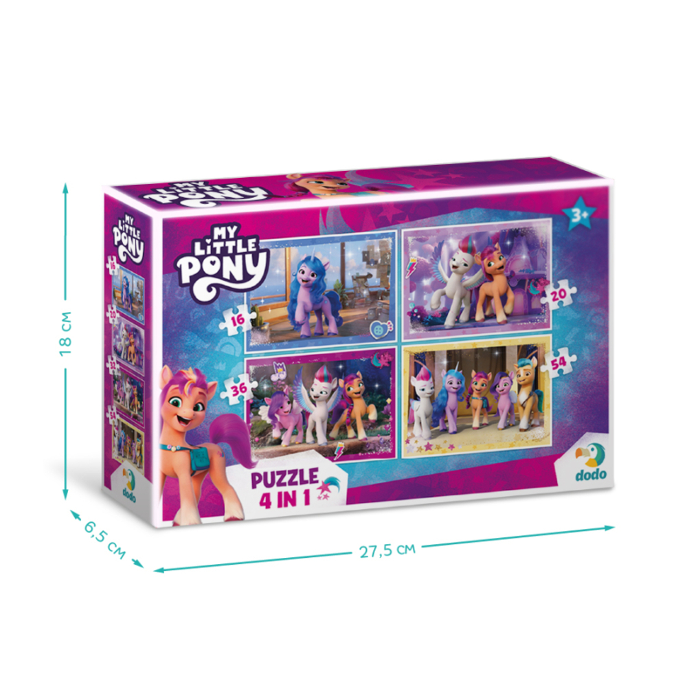 Фото, Відеоогляди пазл 4в1 dodo my little pony нове покоління
