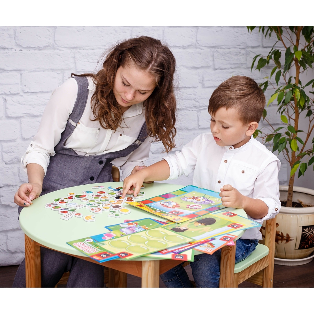 Фото, Відеоогляди магнітна гра з дошкою «академія розвитку» vt5412-03