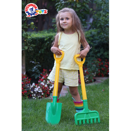 Фото, Видеообзоры іграшка набір "лопата + граблі технок", арт.2391