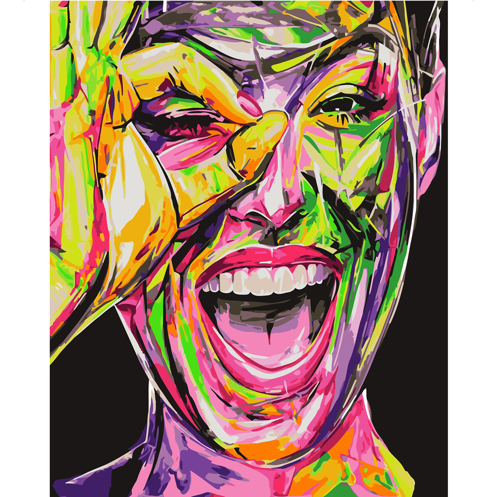 Фото, Відеоогляди картина за номерами strateg преміум яскравий погляд з лаком розміром 40х50 см va-1440