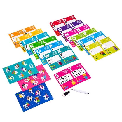 Фото, Видеообзоры гра з маркером «пиши та витирай. англійський алфавіт» vt5010-23