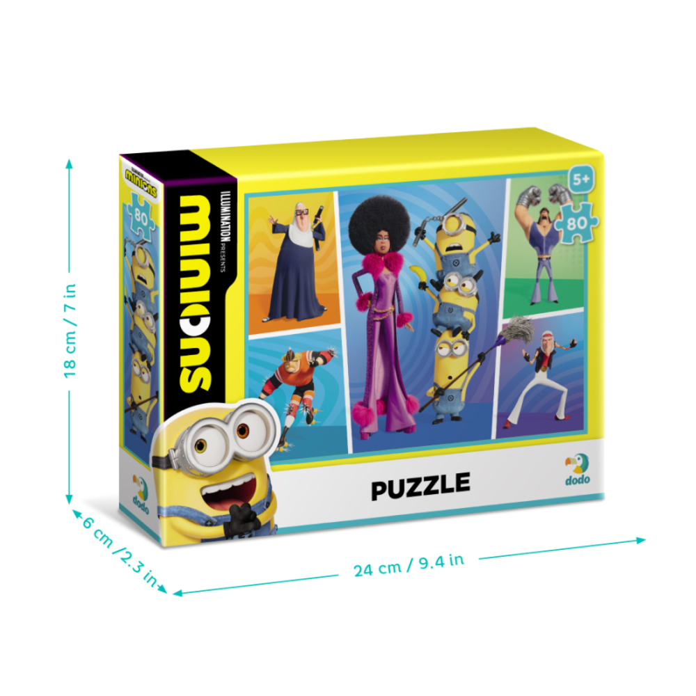 Фото, Відеоогляди пазл dodo minions викриття злодіїв 