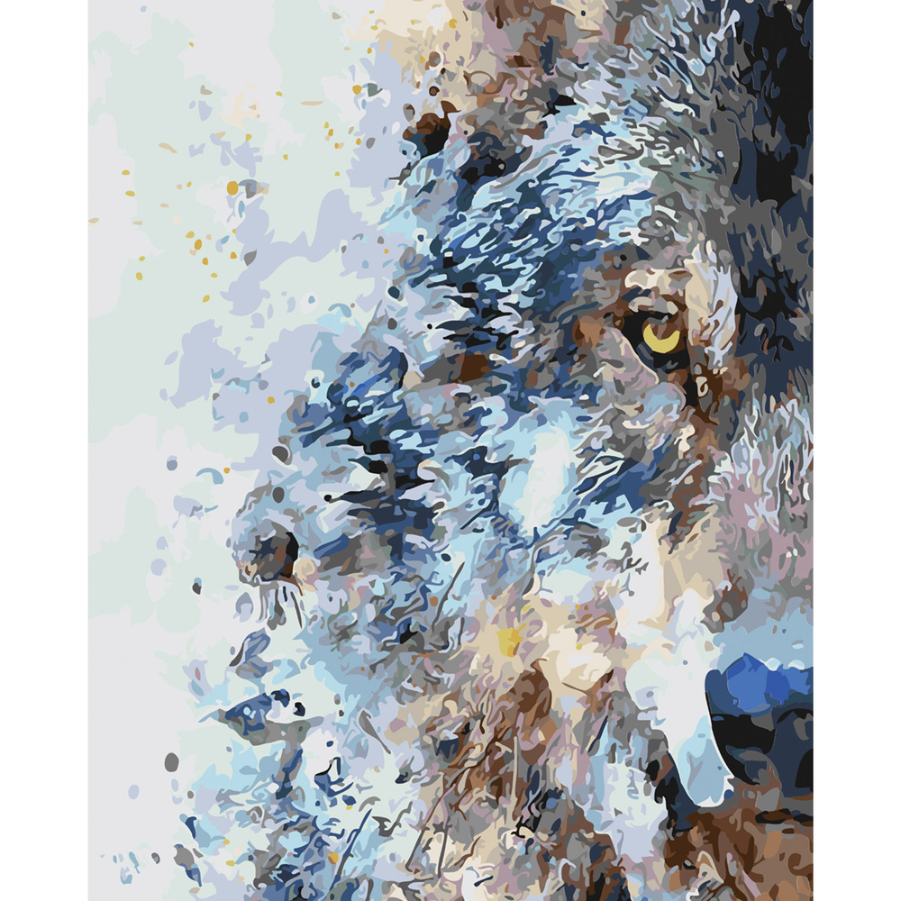 Фото, Відеоогляди картина за номерами strateg преміум погляд ватажка з лаком розміром 40х50 см sy6063