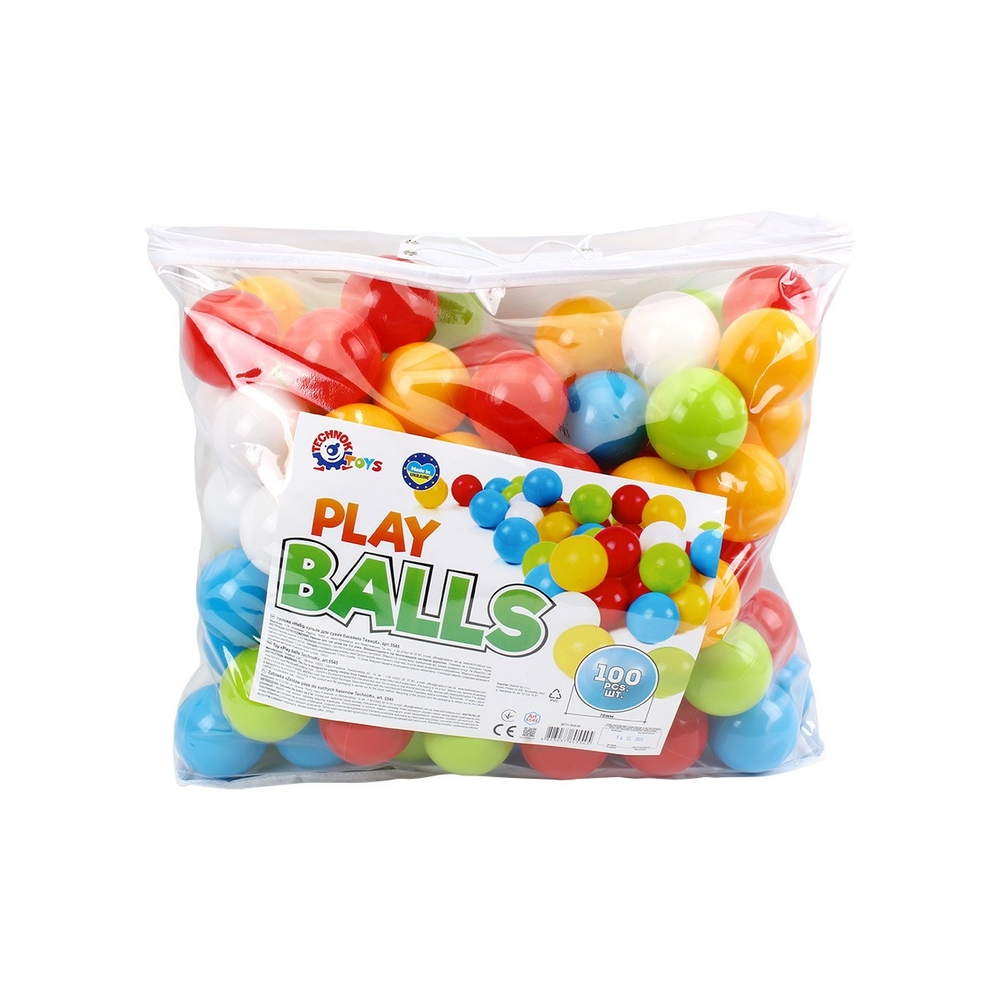 Фото, Відеоогляди іграшка "набір кульок для сухих басейнів технок", арт.5545