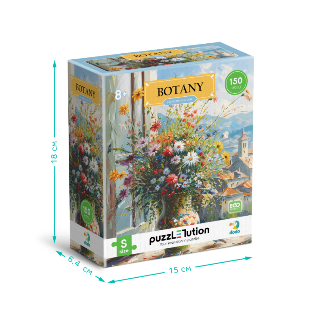 Фото, Відеоогляди пазл dodo ботаніка квіти у вазі