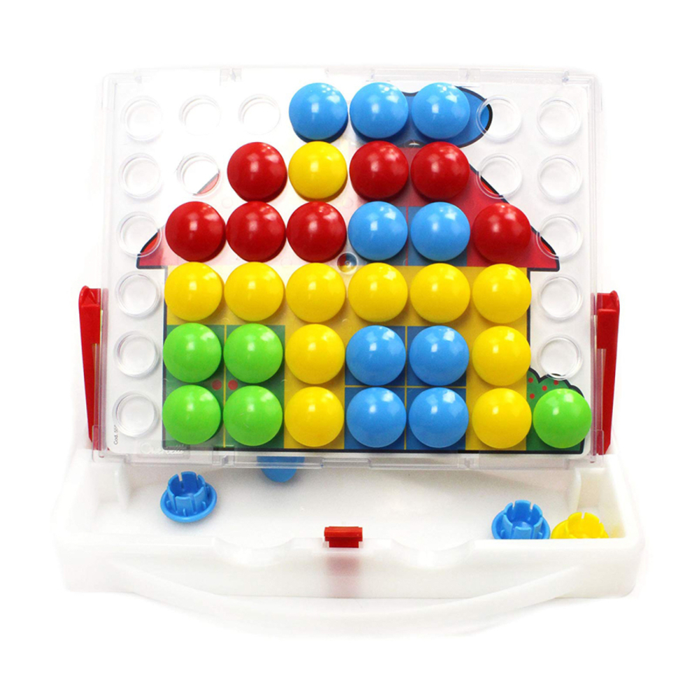 Фото, Відеоогляди набір для занять мозаїкою quercetti fanta color junior