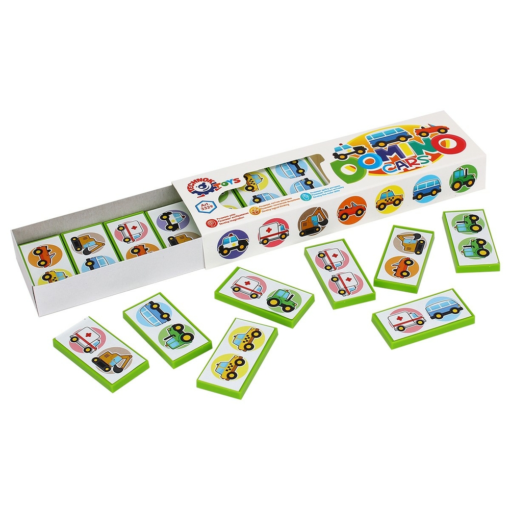 Фото, Видеообзоры доміно "авто технок", арт.3329