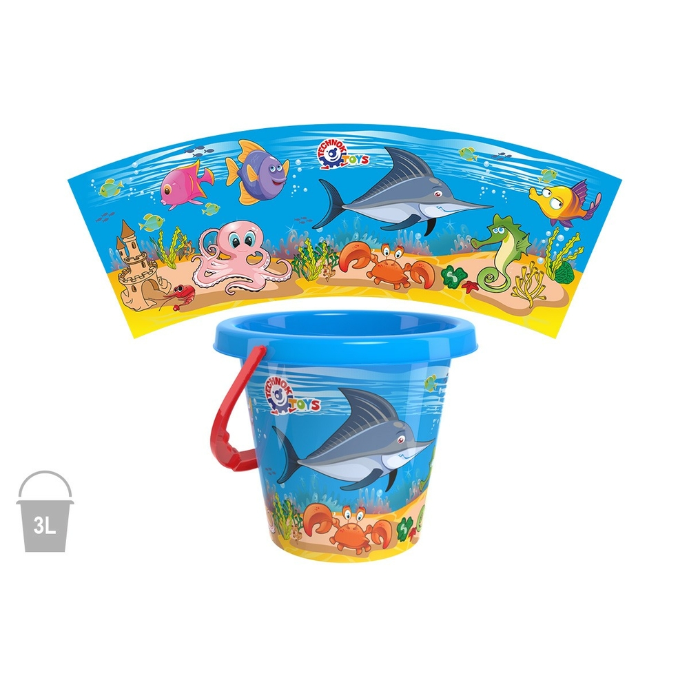 Фото, Видеообзоры іграшка "відерко 1 технок", арт.3107