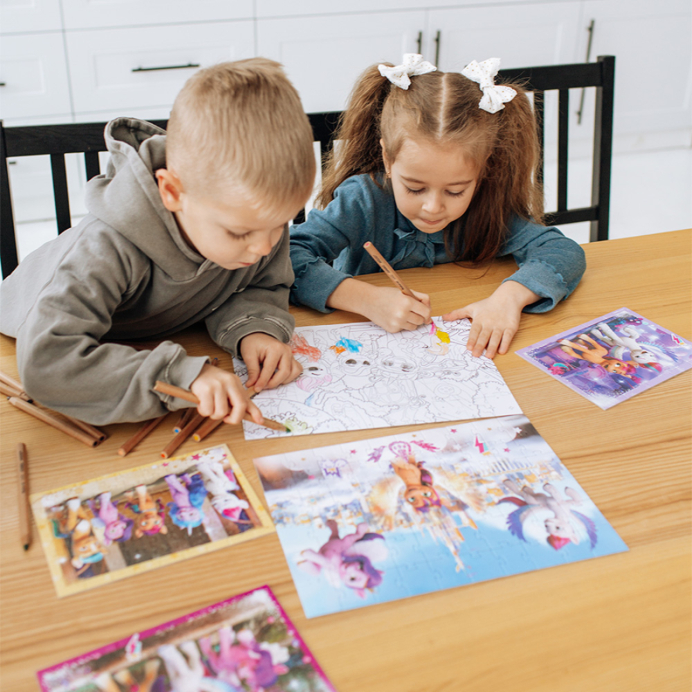 Фото, Відеоогляди пазл 2в1 my little pony вечірка