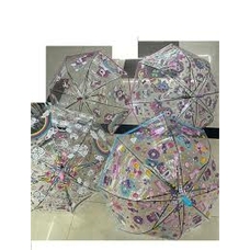 Парасолька С65294 (60) напівпрозорий купол, д=77см, свисток