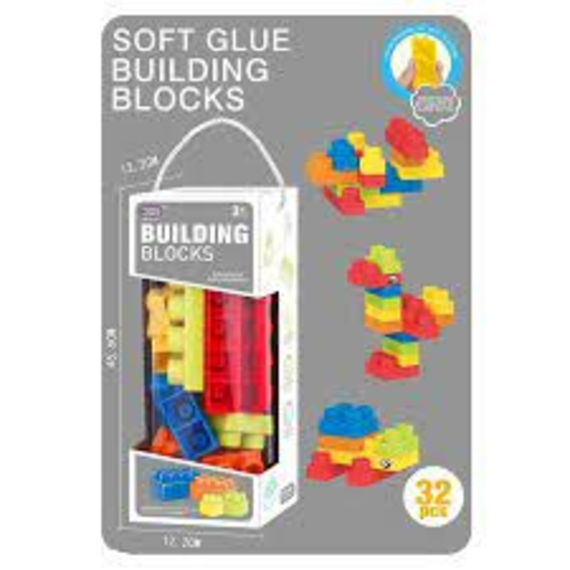 Конструктор 66133-7 (48/2) 32 деталі, силіконовий, в коробці