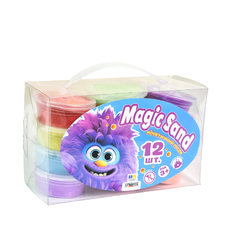Набір кінетичного піску "Magic sand" 12 шт Strateg (39405) Набір кінетичного піску "Magic sand" 12 шт Strateg (39405)