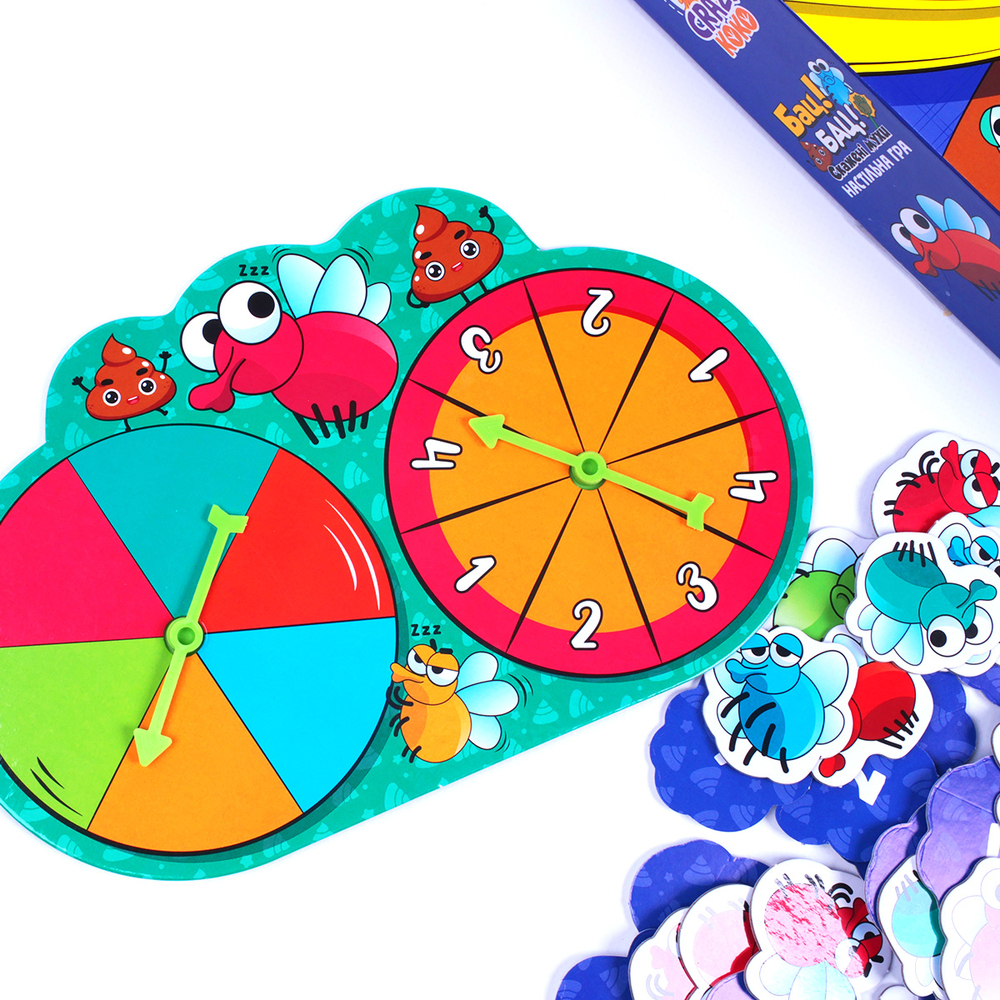 Фото, Відеоогляди гра настільна vladi toys розважальна. бац! бац! скажені мухи vt8055-37