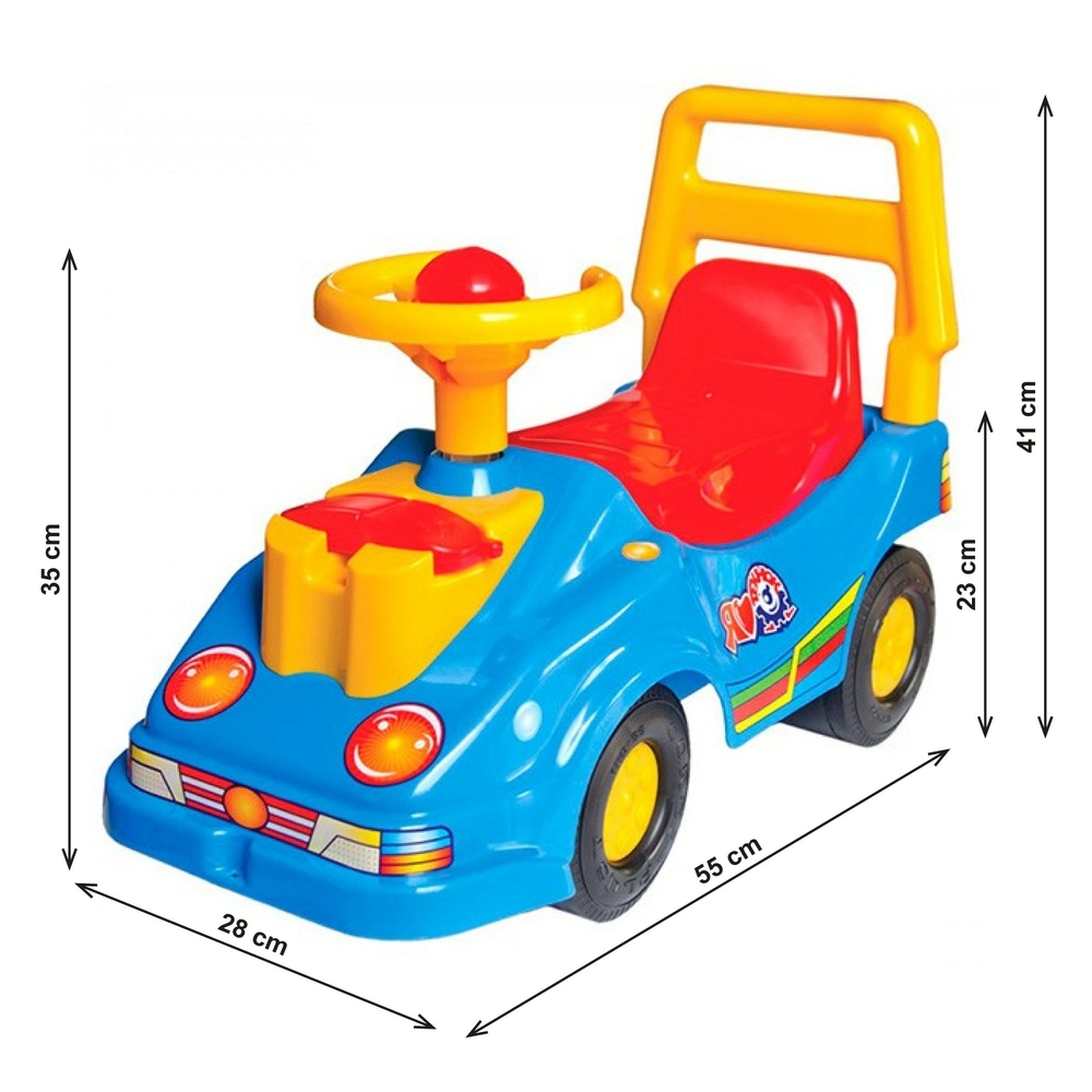 Фото, Відеоогляди іграшка "автомобіль для прогулянок з телефоном технок", арт.2490