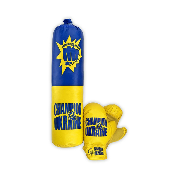 Боксерський набір Champion of Ukraine середній арт. M-UA