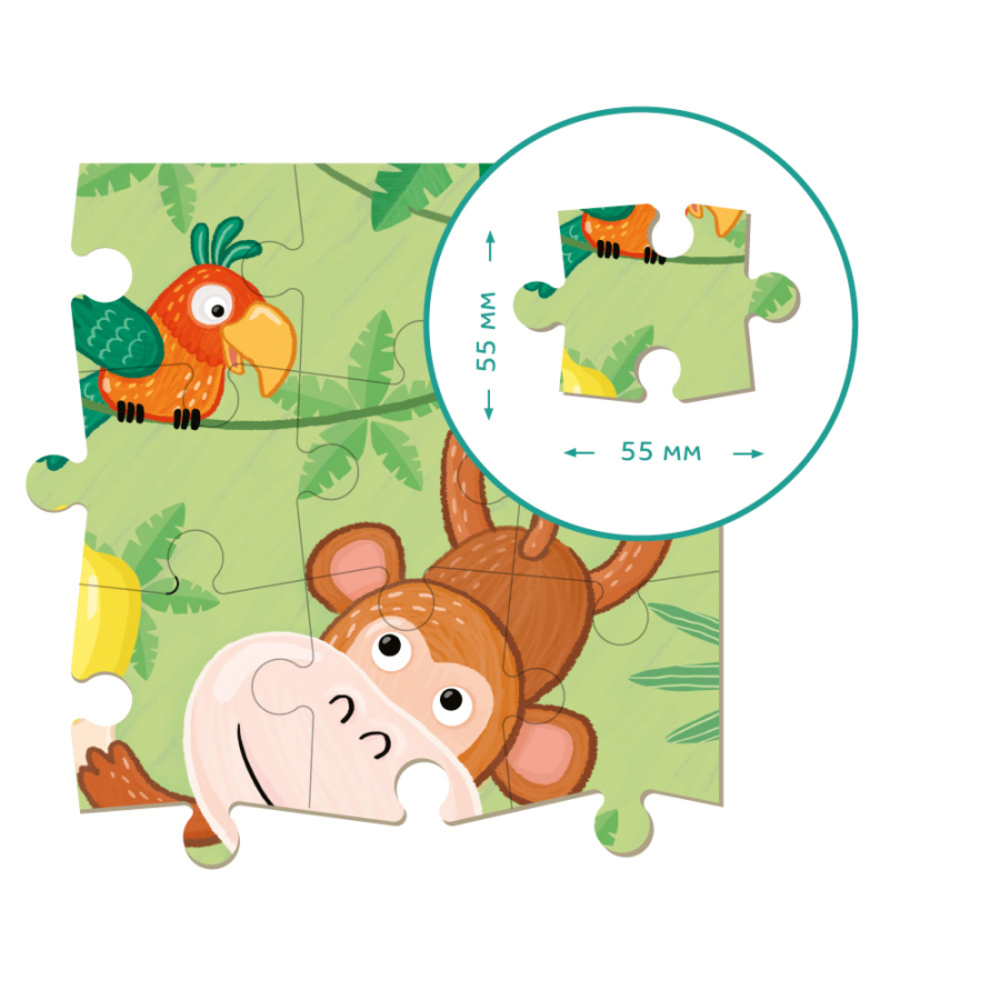 Фото, Відеоогляди пазл dodo мавпеня