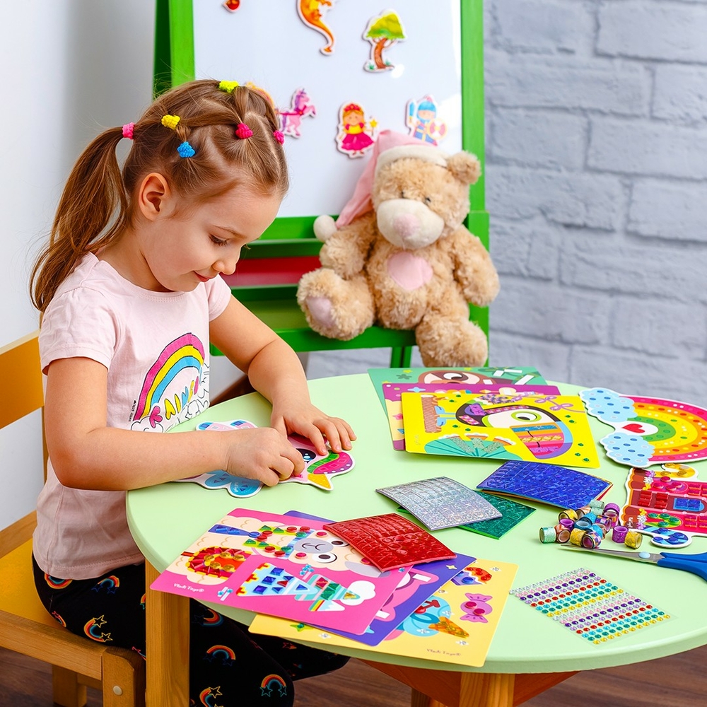 Фото, Відеоогляди набір для творчості "creative box. єдиноріг" vladi toys vt4433-07